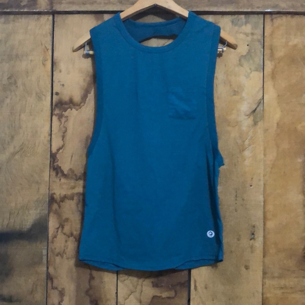 Teal Green Workout Tank